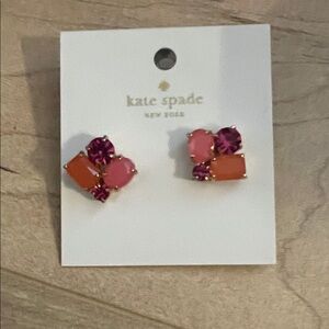 Kate Spade Pink and Orange Earrings